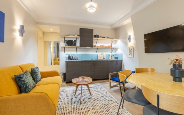 Photo montrant une Suite Urbaine Edgar avec cuisine équipée