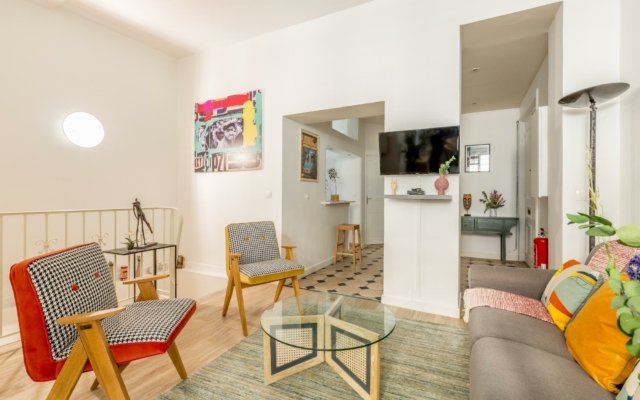 Suite urbaine décorée et équipée située Paris Rive Droite