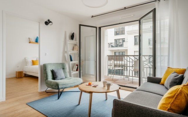 Suite urbaine idéale pour un voyage d'affaire, située à Levallois