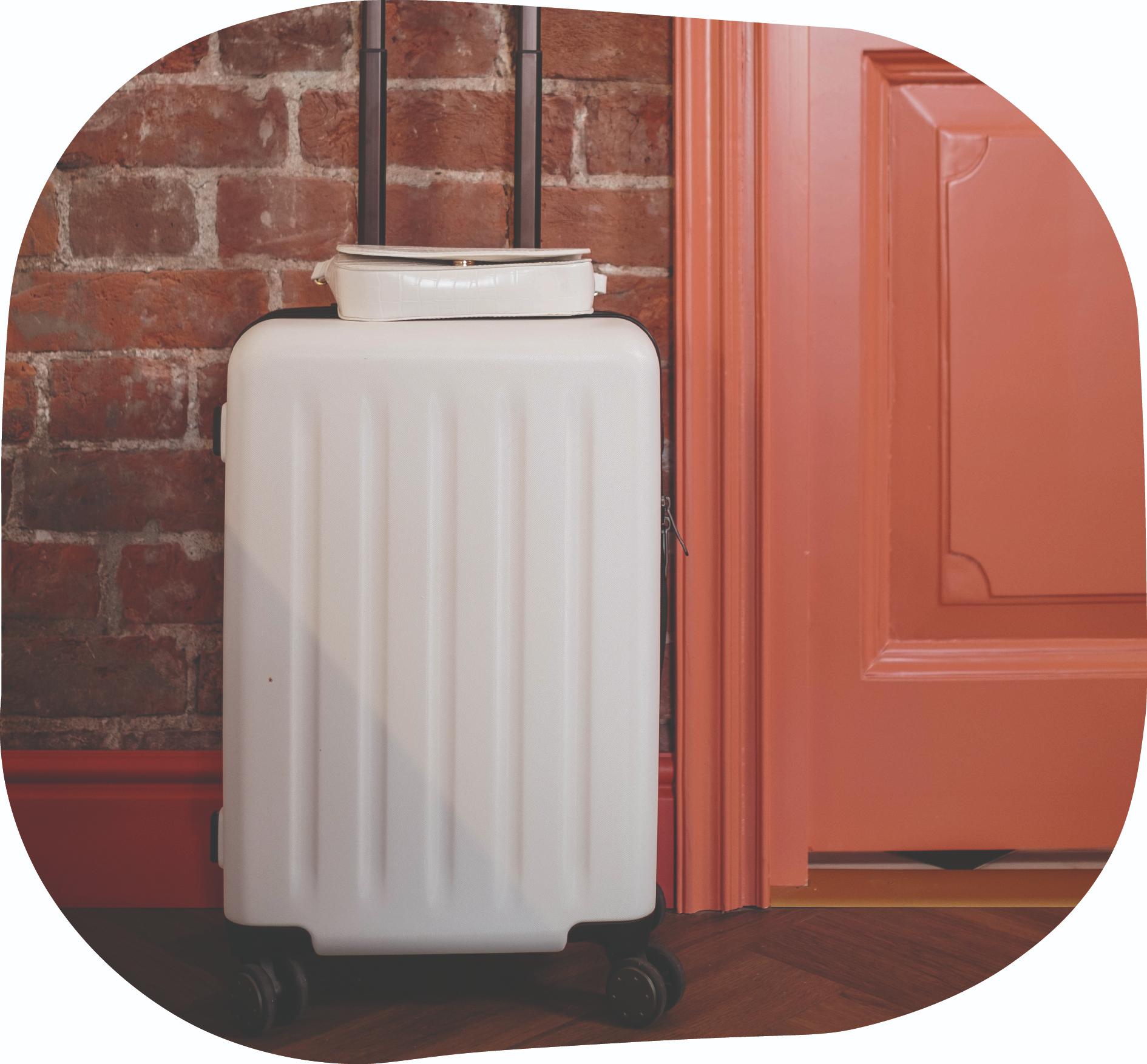 photo montrant une valise